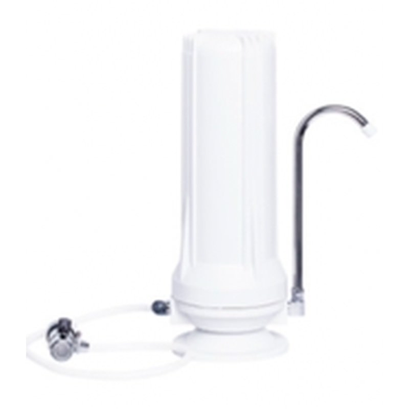 Single countertop filter