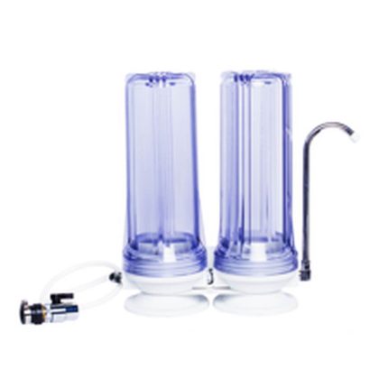 Double countertop filter