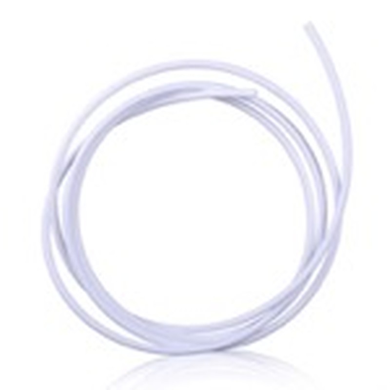 3/8" white flexible tubing per meter