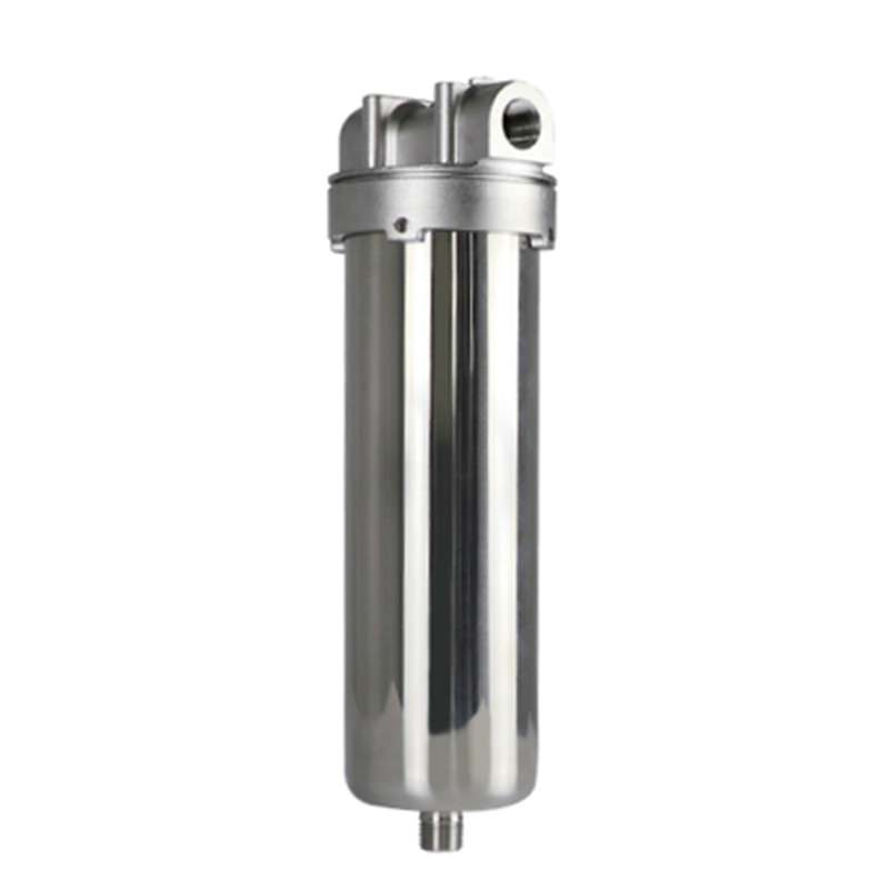 Stainless steel filter housing 20" 3/4" ports