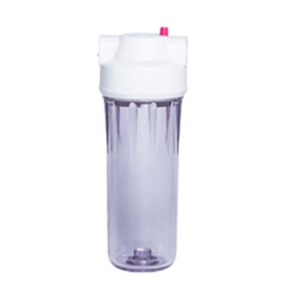 Standard clear housing 10" (1/2" ports)